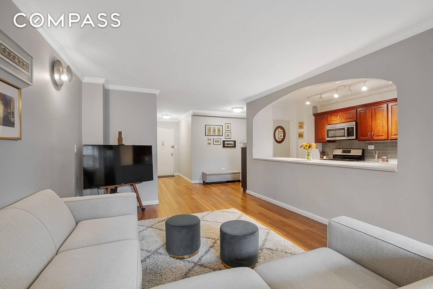 Beautifully renovated amp ; spacious 2Bd 2Ba with PARKING available ask about details !