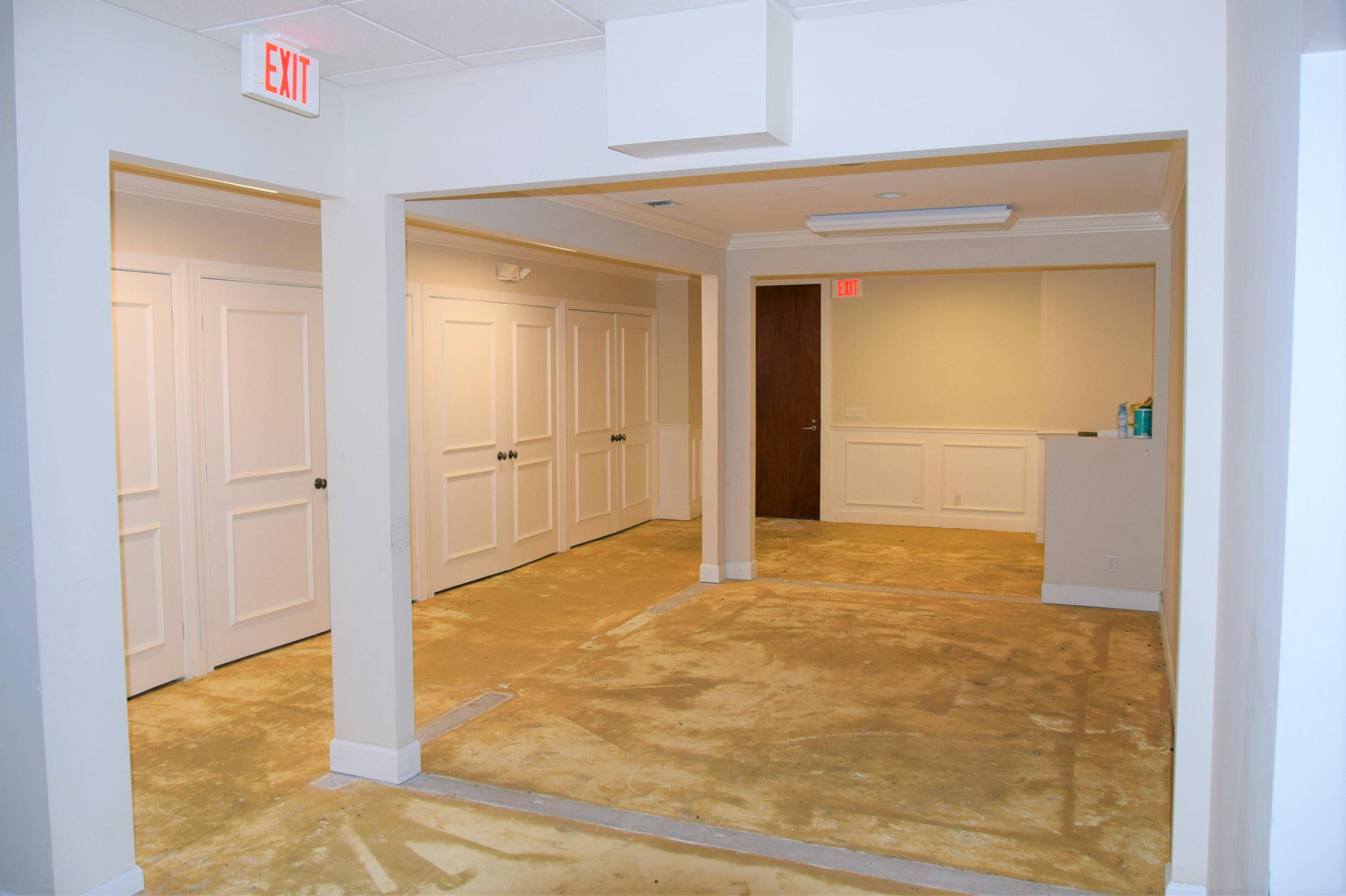 Suite 201 is 1, 210 SF of vacant office space.