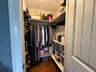 Spacious first floor bedroom closet