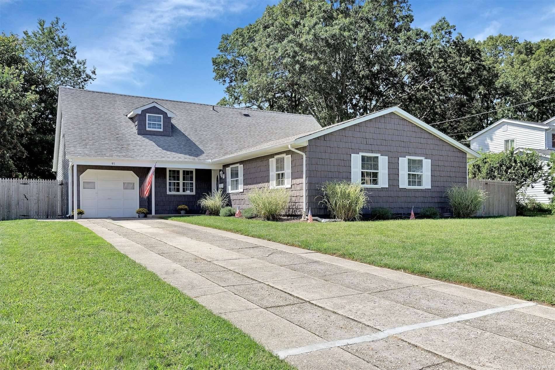 This spacious 4 bedroom, 2 full bath home has enjoyed many recent updates, including New Kitchen, Flooring, CAC, Heating, Vinyl Siding, Gutters, IGS, 200 amp electric and more !