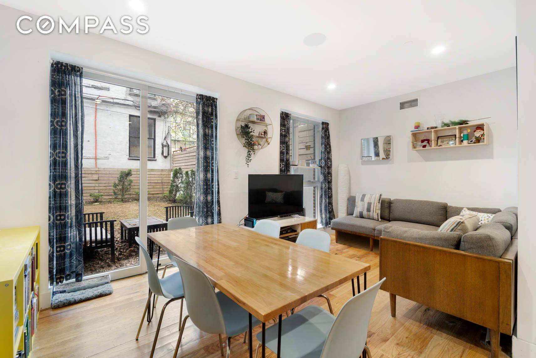 Bright and Beautiful Duplex with Massive Private Yard in New Boutique New Building Get ready to enjoy the summer in this sunny and spacious new building in Bushwick !