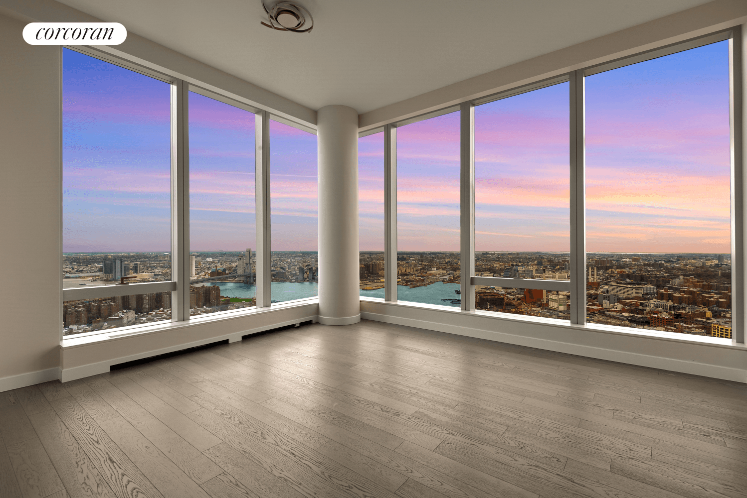 Welcome to luxury living at its finest in One Manhattan Square 60D.