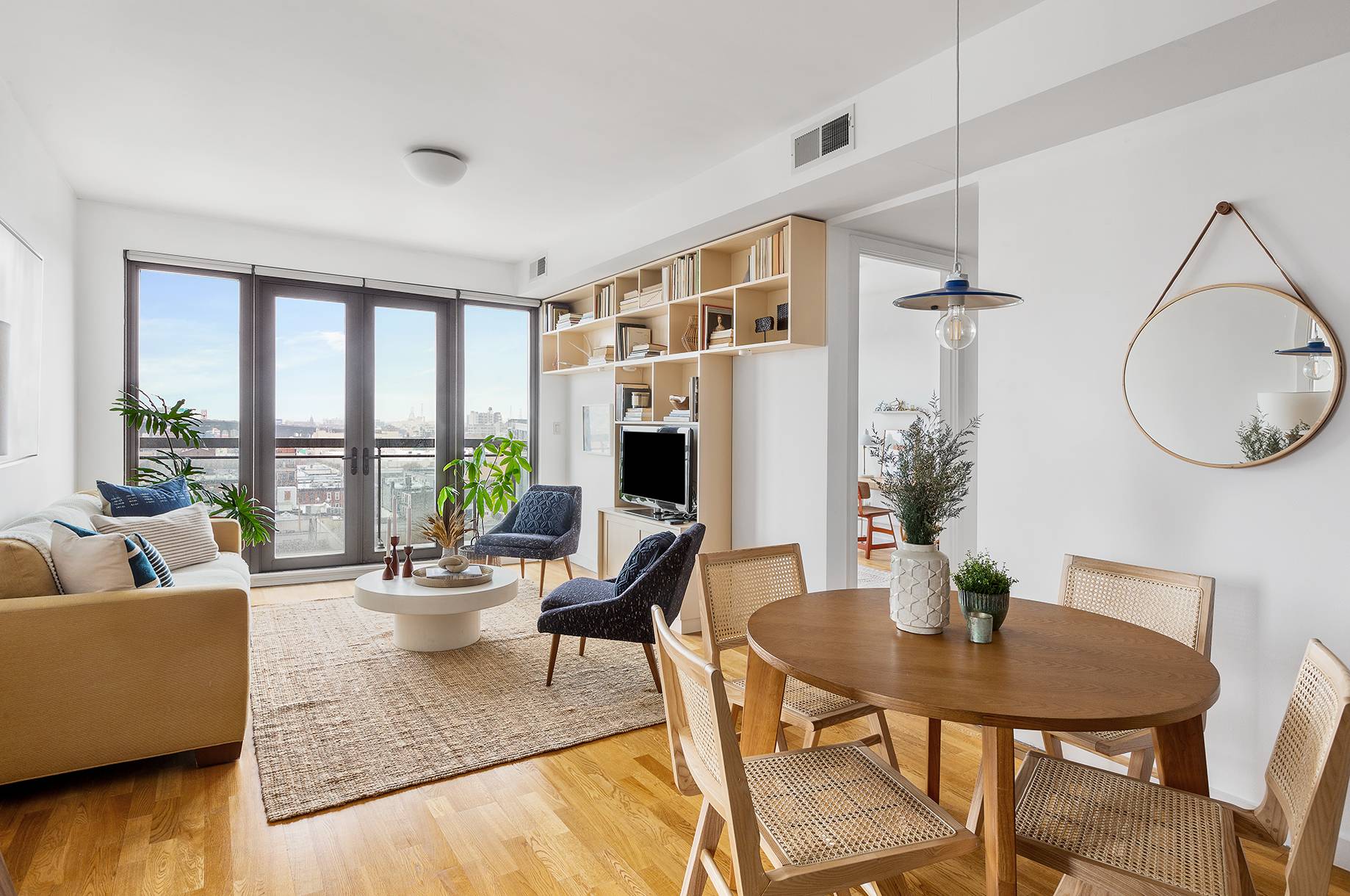 Welcome to 500 4th Avenue, 8L, a 2BR 2BA condo with private outdoor space in one of Park Slope's only full service buildings !