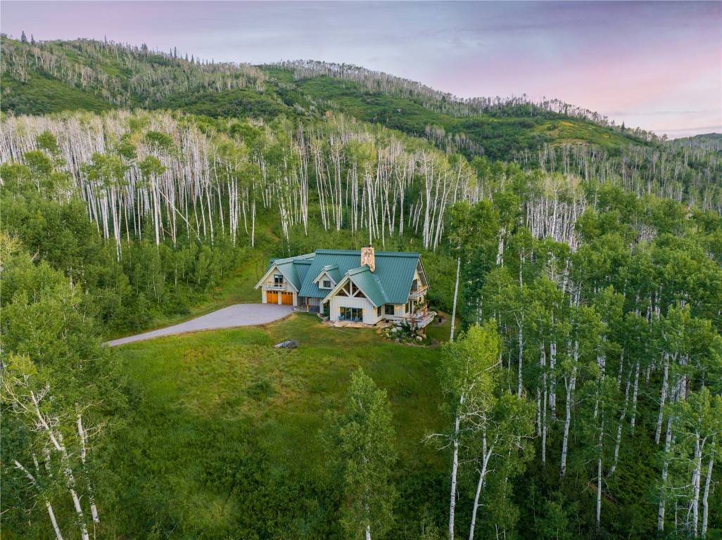 This is a truly unique piece of property with 21 acres of flourishing aspen forest surrounded by thousands of acres of National Forest land.