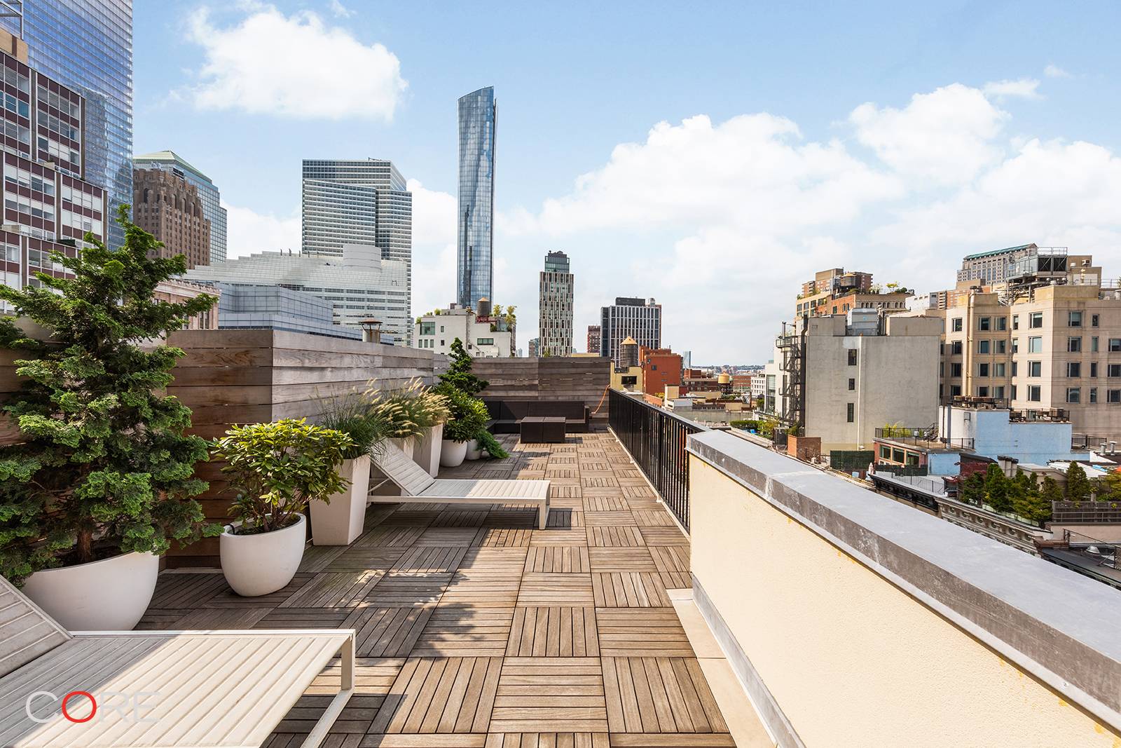 Located in the heart of Tribeca and completely re designed by the Turett Collaborative, the Penthouse at 41 Warren Street is the perfect canvas for leisure and entertainment.