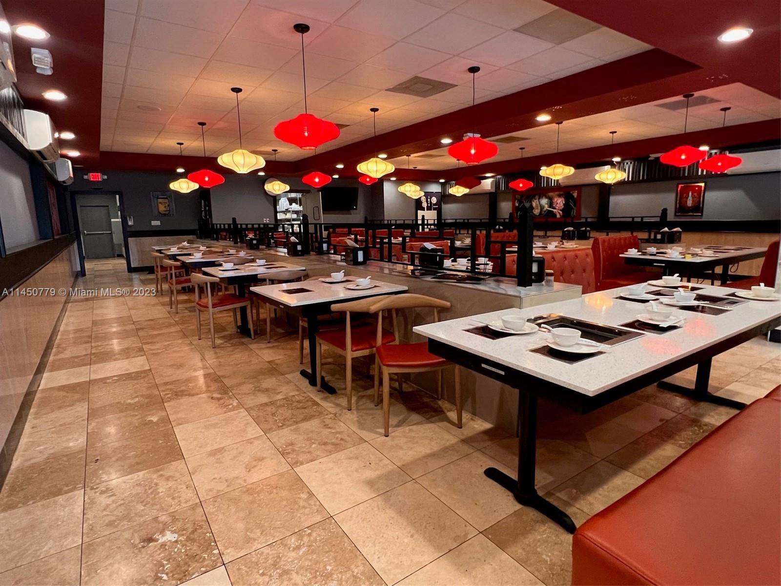 Excellent opportunity to purchase newly built turnkey Korean BBQ hotpot restaurant 3, 300sf in Fort Lauderdale for a fraction of buildout cost.
