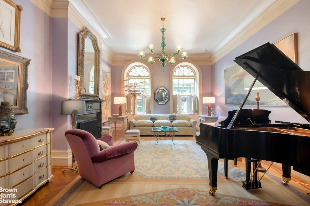 Conveniently situated on East 80th Street between Park and Lexington Avenues, this elegant single family 1930s townhouse with spare Georgian details is approximately 6800 square feet over 5 floors.