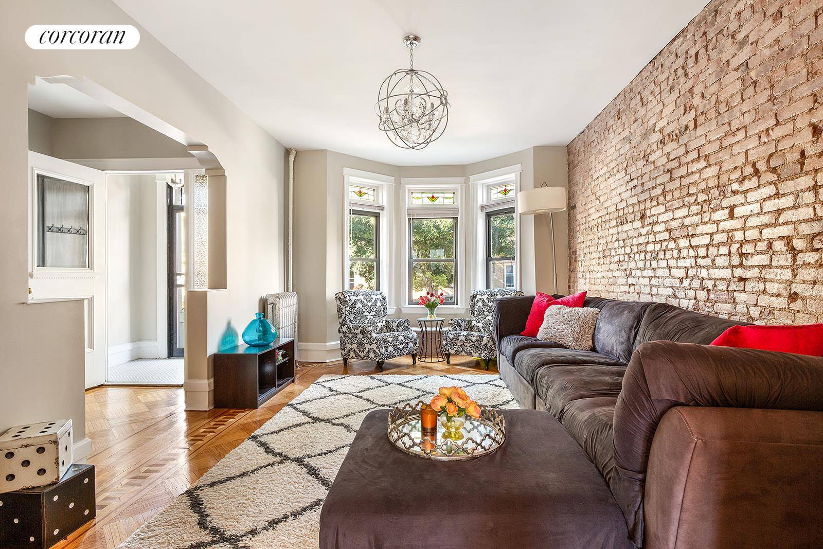 Welcome to this gorgeous turn of the century limestone townhouse located in the heart of Bay Ridge.
