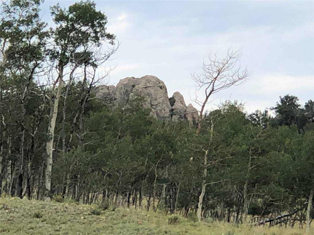 Quiet 1 acre buildable lot in Indian Mountain with nice views of huge rock formations.