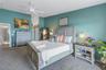 primary bedroom with terrace