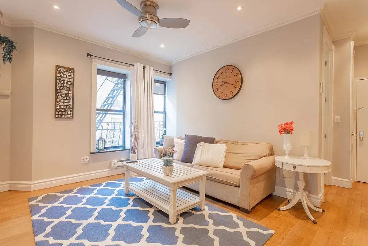 Beautifully renovated 4 bedroom apartment with 2 marble bathrooms, and a large granite kitchen with a dishwasher and wine cooler, exposed brick amp ; hardwood floors.