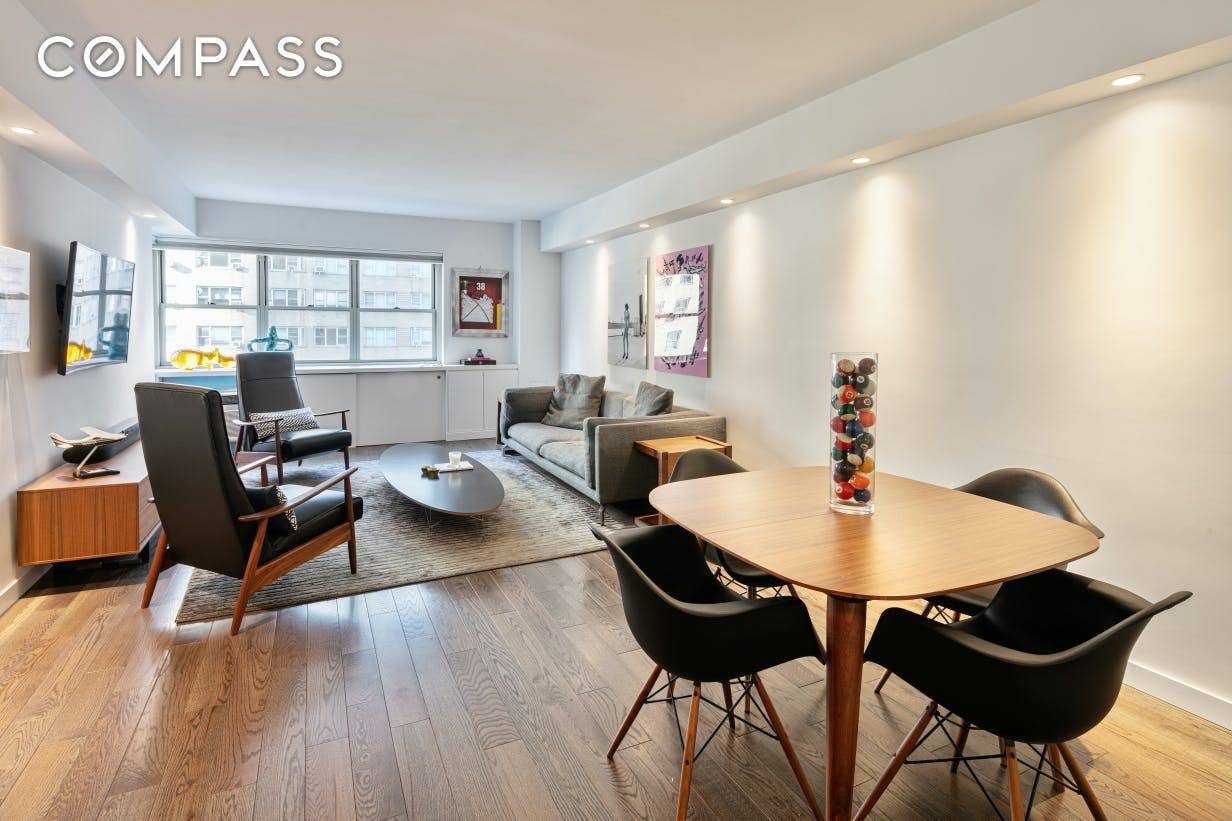 All you need is a toothbrush to move into this meticulously renovated apartment in a prestigious Park Avenue coop.