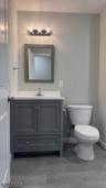 Hallway bathroom