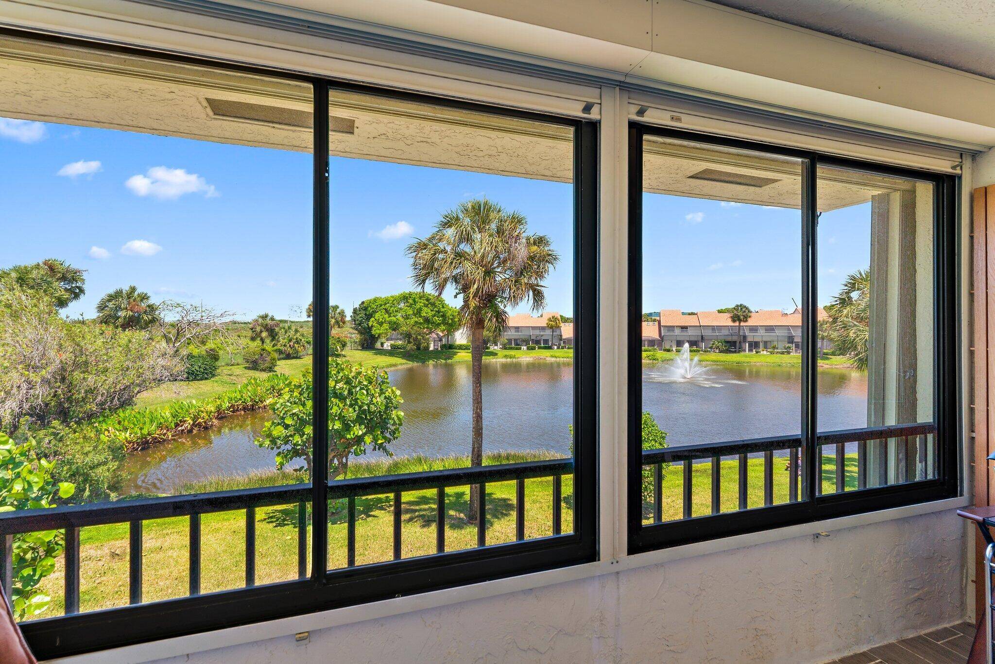 This beautiful lakefront rental in the heart of Juno Beach is featuring 2 bedrooms, 2 bathrooms, a one car garage.