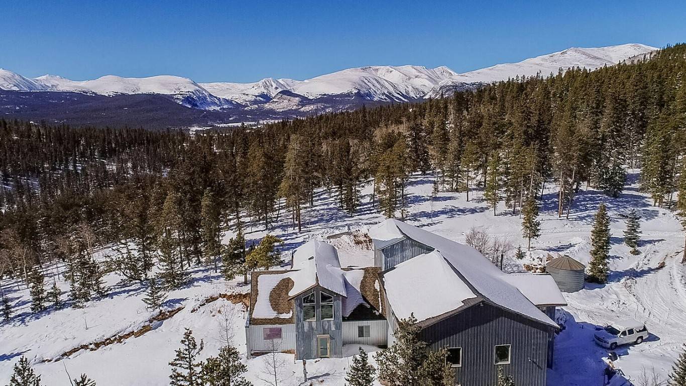 With over 3, 000 sq ft garage, vaulted ceilings, just under 4, 000 sq ft home 10 richly treed rolling acres, bordering thousands of National forest acres, Metes and Bounds ...