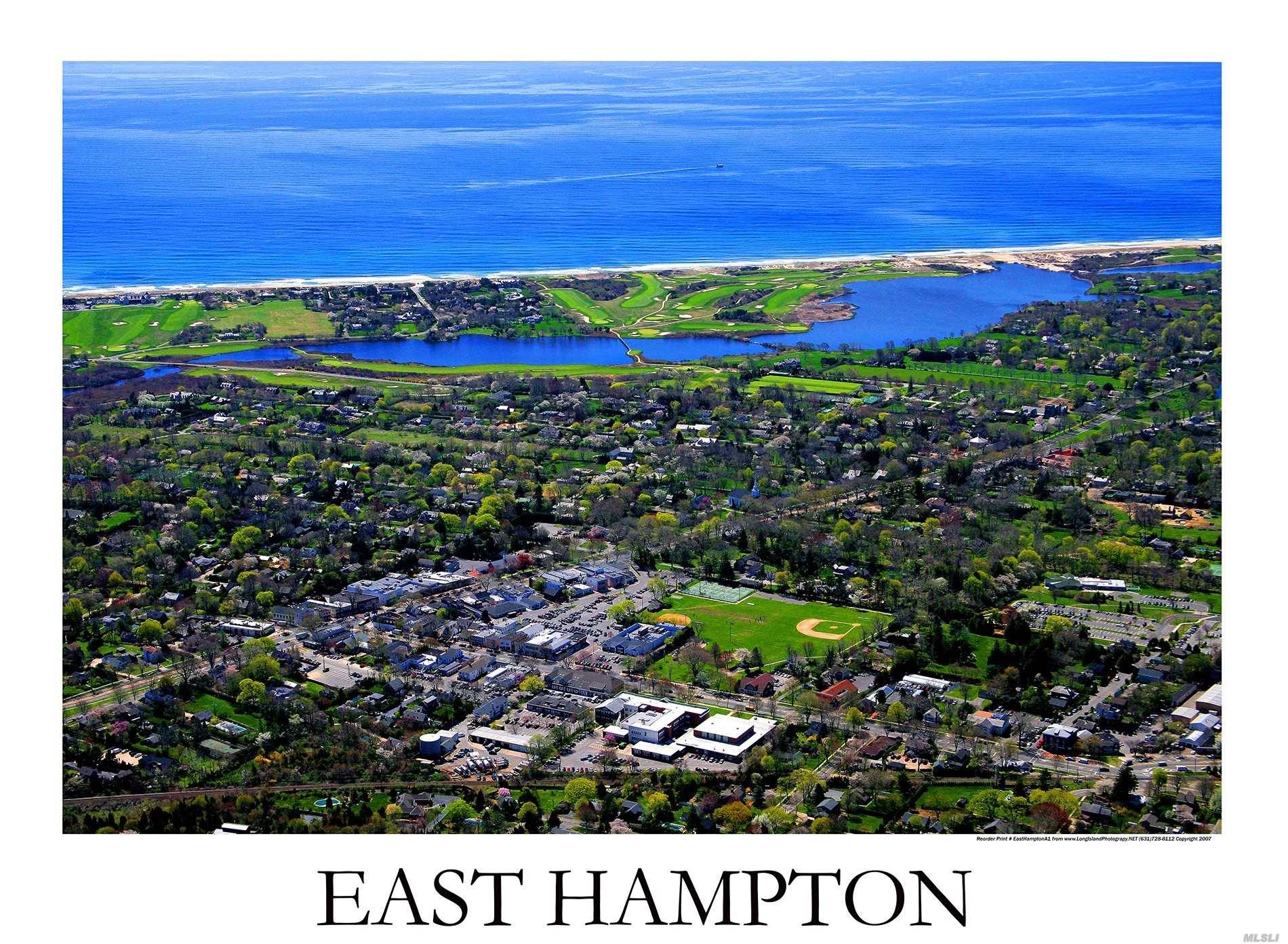Protect Your Family !, Move Out Of New York City To Safe Magnificent East Hampton.