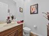 Half bath at entryway