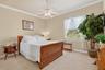 Second bedroom with scenic lake views