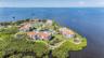 Aerial of Property. It's located on a Peninsula Surrounded by the Gulf/St. Joseph Sound