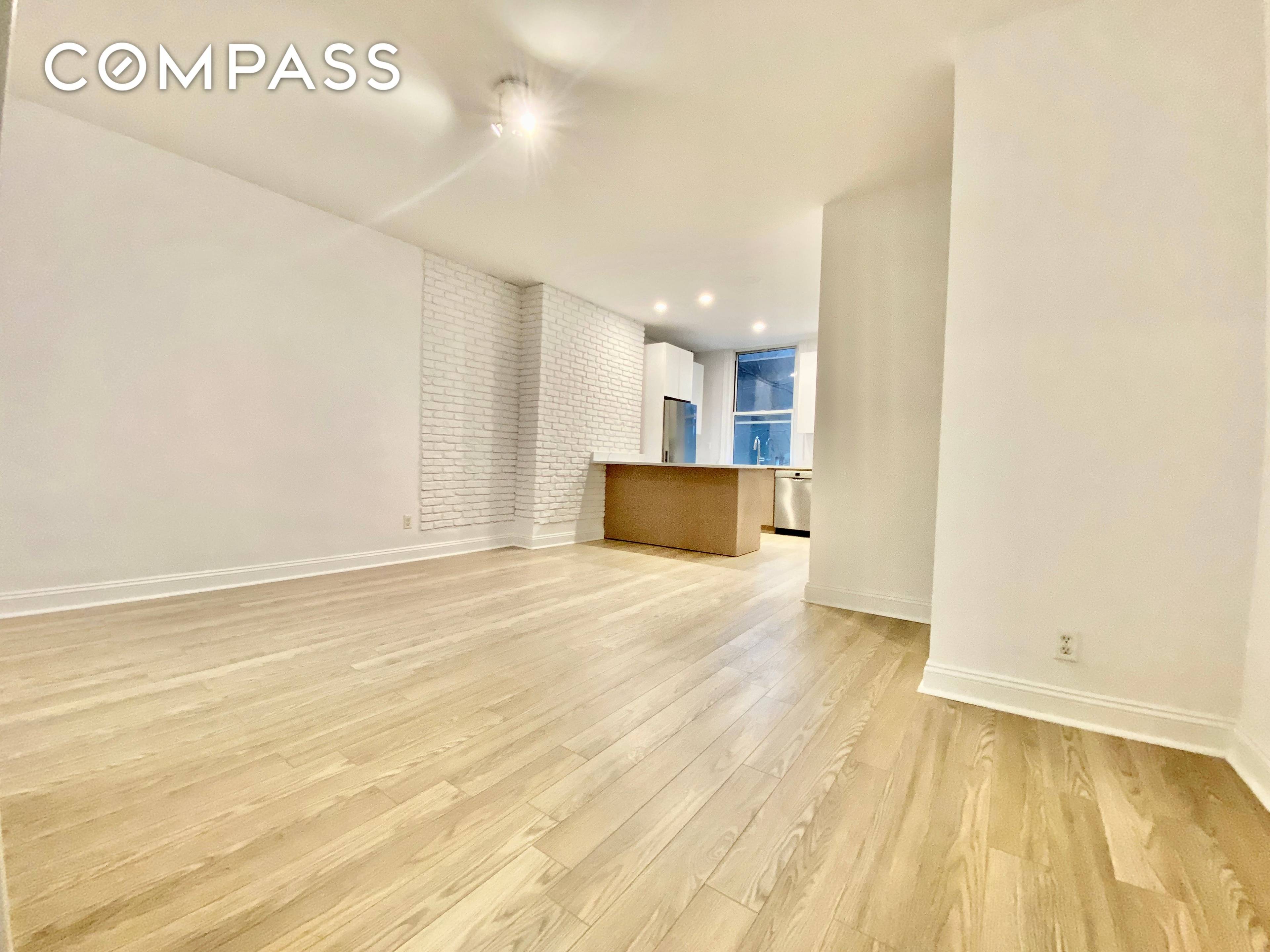 Be the first to live in this newly renovated sun filled 3 bedroom 1 bathroom in PRIME COBBLE HILL.
