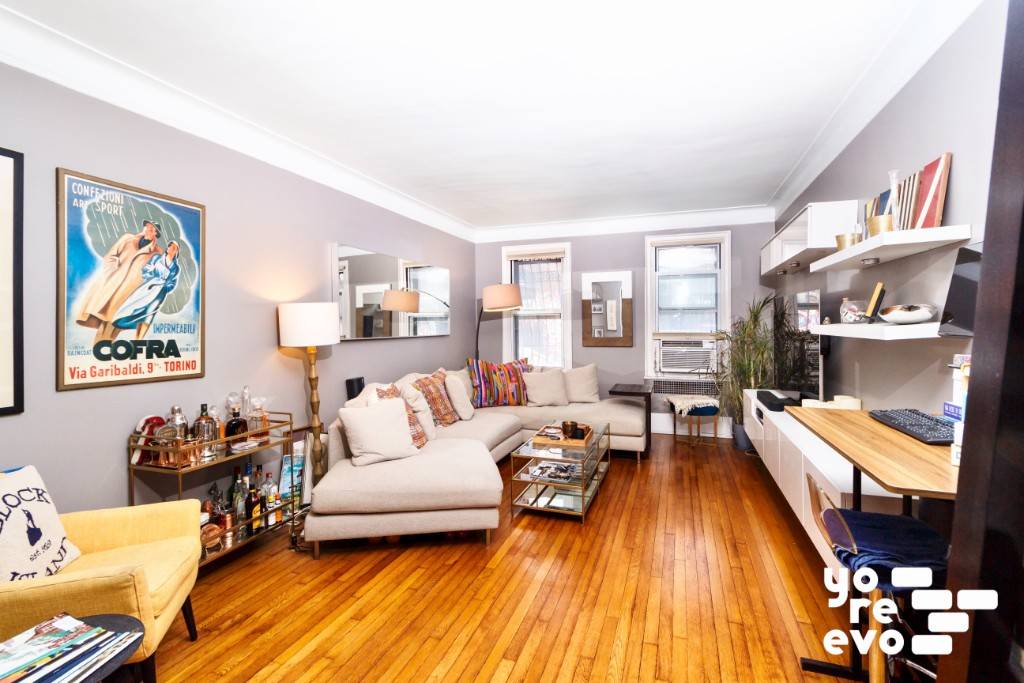 Nestled in the heart of Chelsea, awaits your spacious and comfortable, one bedroom apartment in a beautiful pre war, Art Deco, elevator, coop building.
