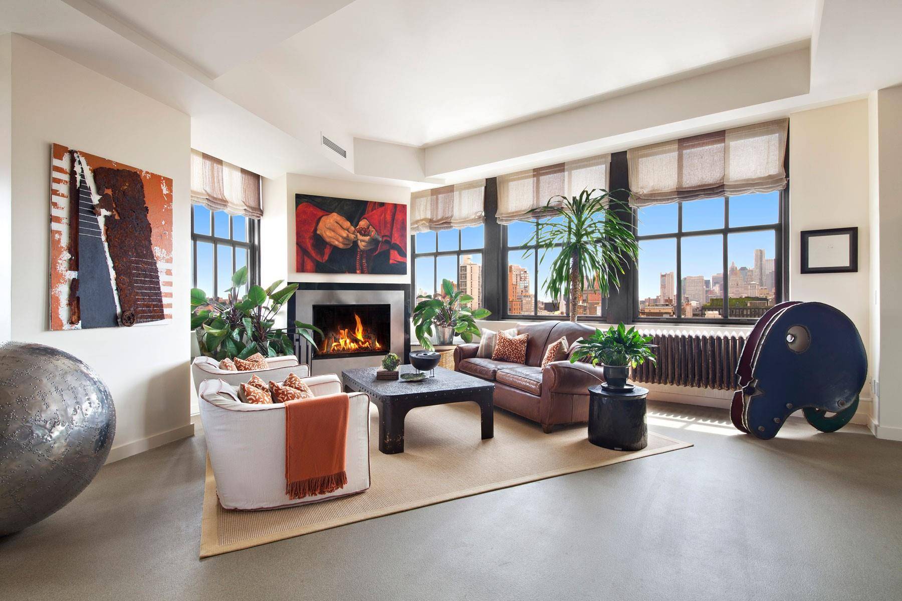 Penthouse 12B at 62 Cooper Square, in Historic NoHo, covers approximately 3, 000 interior square feet, with an additional 2, 400 square feet of eastern and western facing terraces.