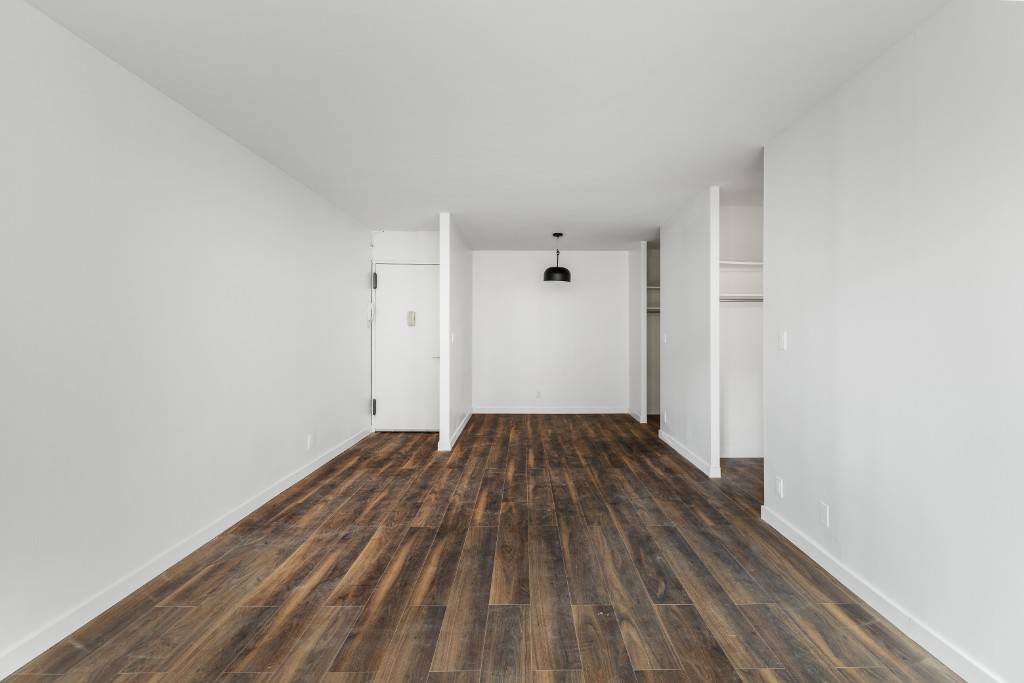 Welcome Home ! This pristine one bedroom apartment is completely gut renovated.