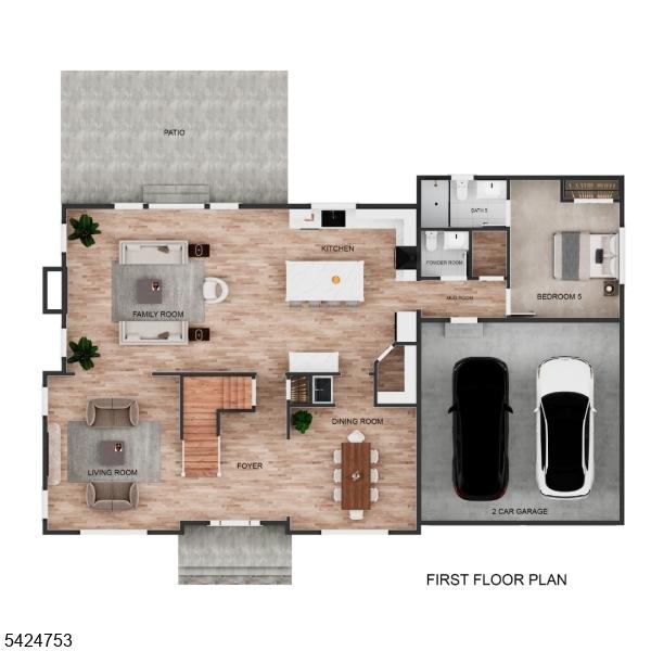 first floor render