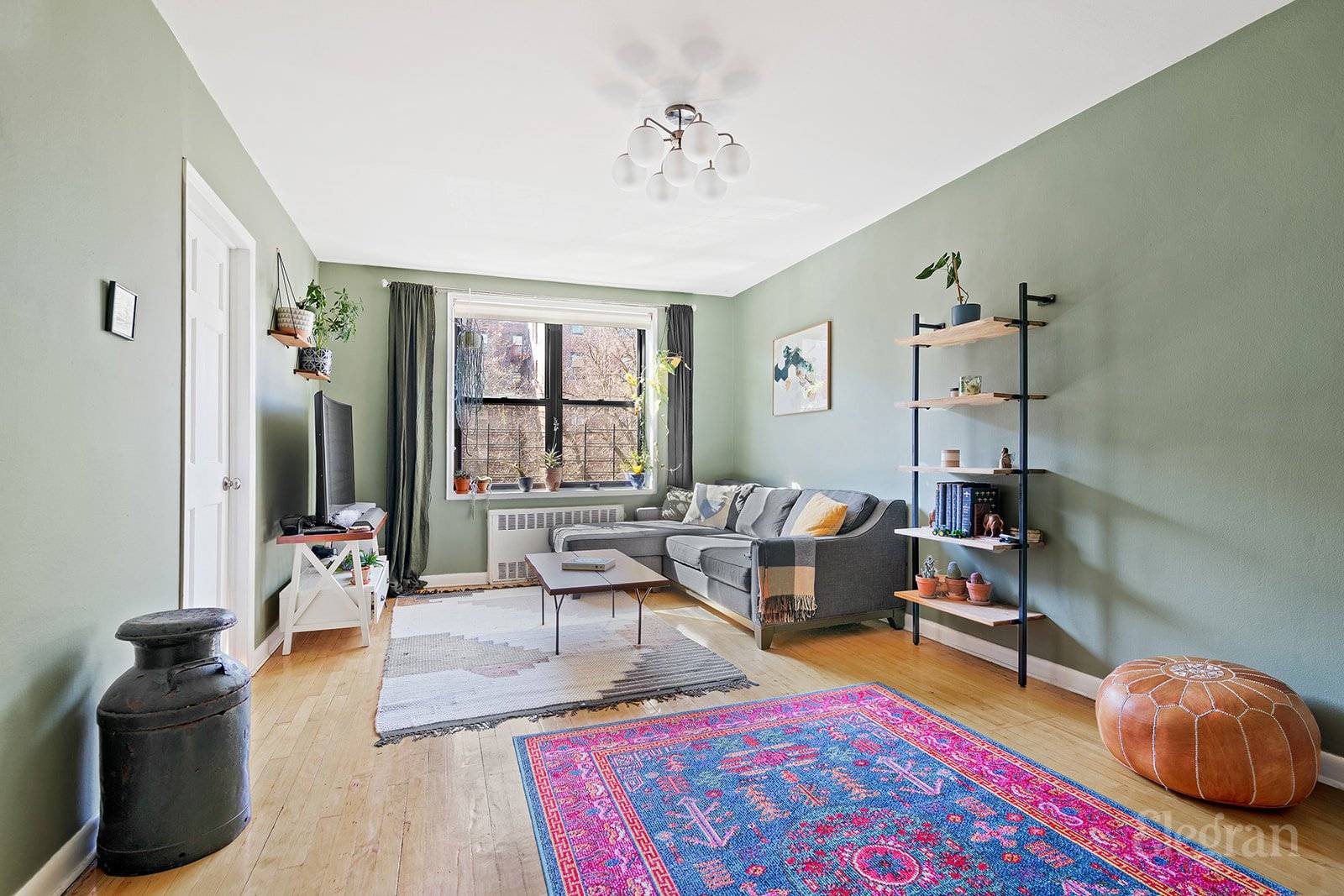 Beautiful sun filled and spacious Large Junior 4 in the Saxony Towers Coops located in the Heart of Jackson Heights.