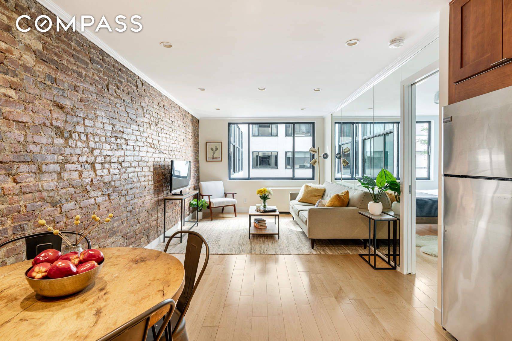 Renovated one bedroom home with a fantastic layout in a prime Noho Greenwich Village location.