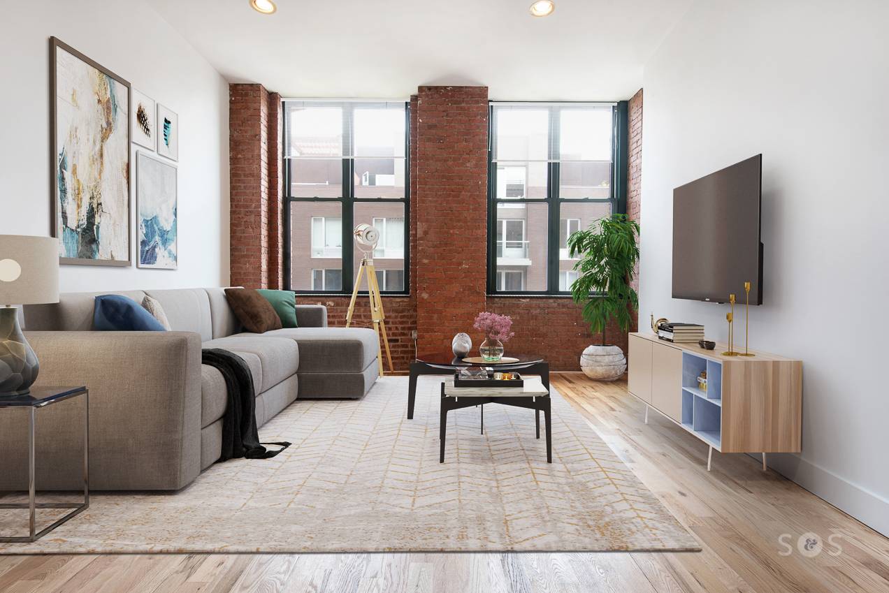 The residencies in this building create environments that speak to Brooklyn's history and unique style.