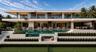 Rear Exterior Architectural Rendering