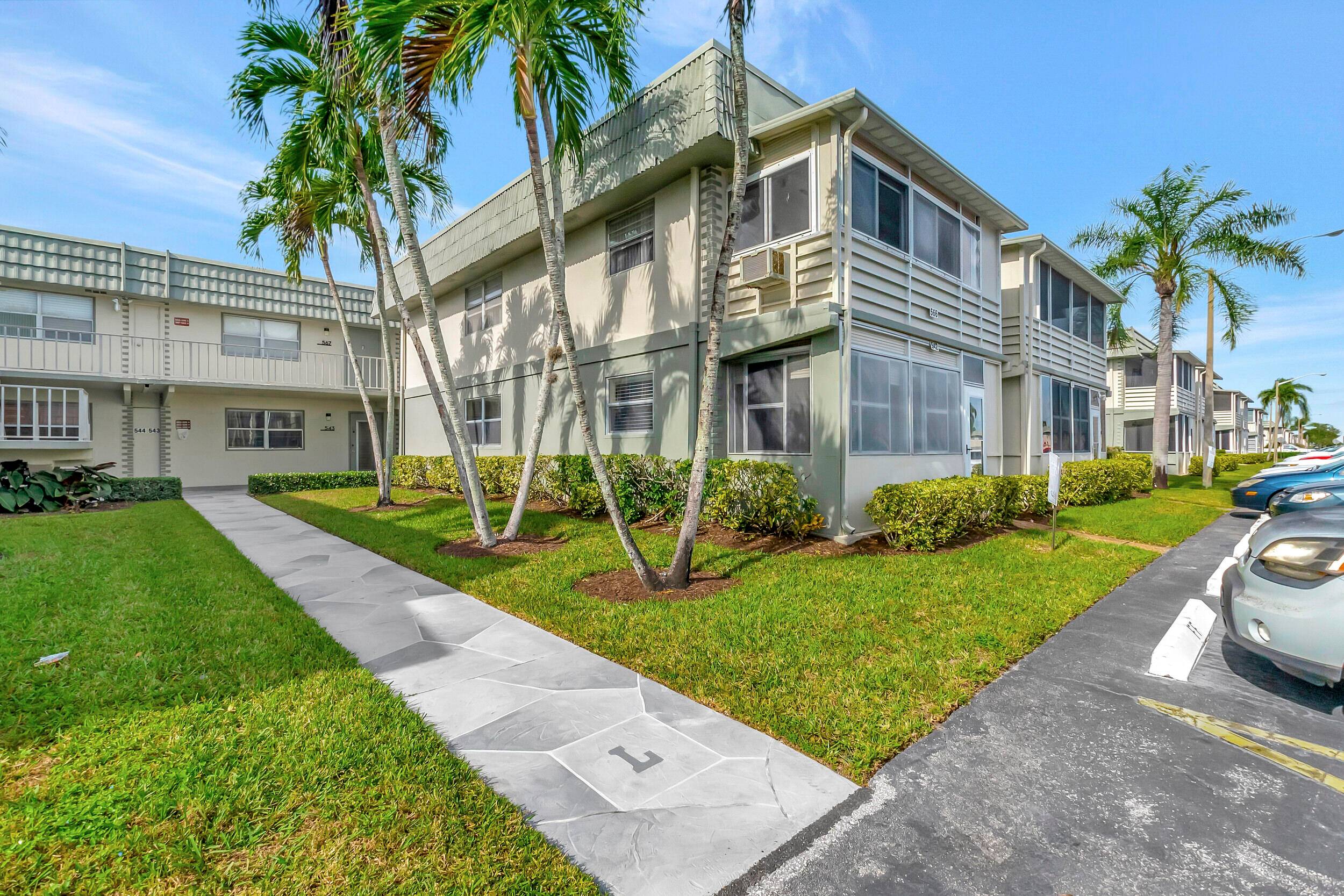 Experience the charm of Delray Beach Living in this fully furnished, second floor 1 bedroom, 1.