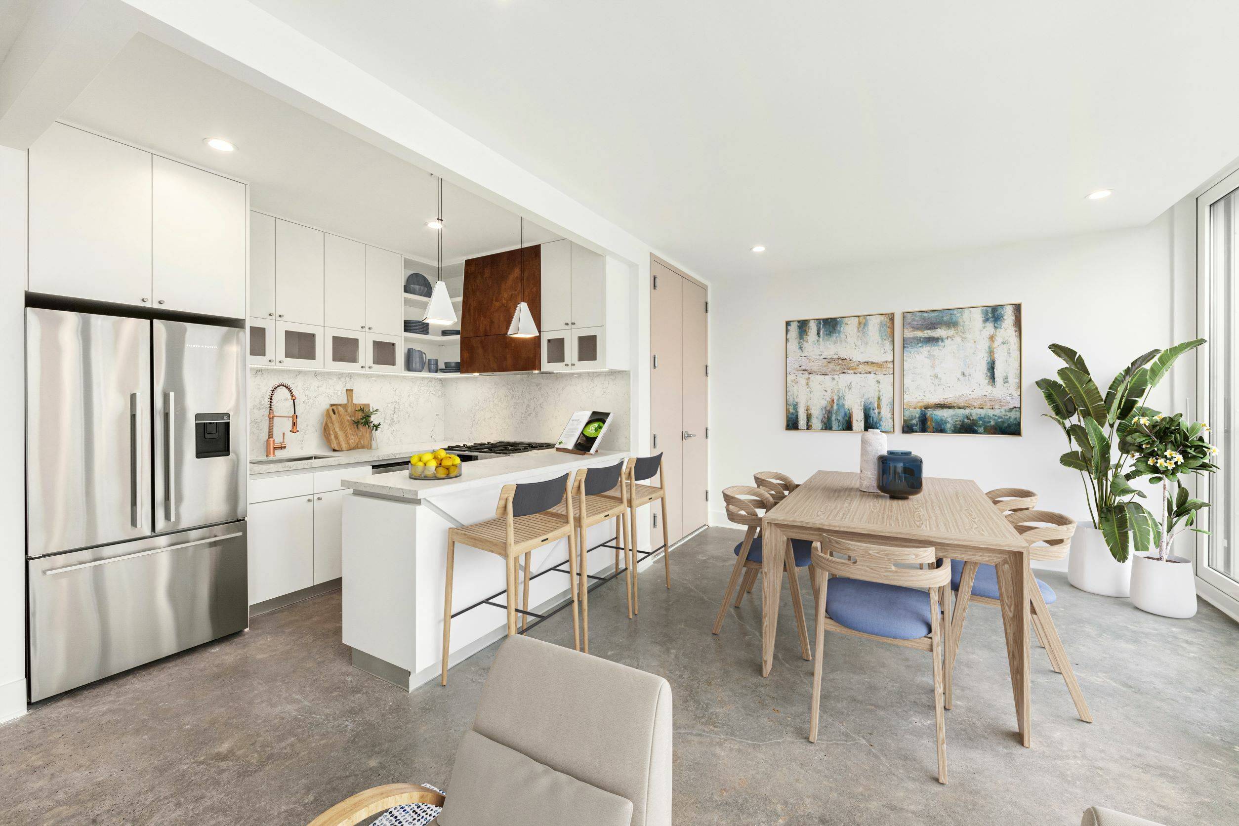 Introducing this brand new Bushwick condominium suffused with natural light, a chic 3 bedroom, 2 bathroom floor through home graced with statement finishes that exude luxury and style.