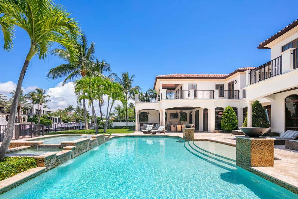 Located in one of the most coveted waterfront sections of Royal Palm Yacht Country Club, this five bedroom custom residence built by SRD Building Corp is in pristine condition, providing ...