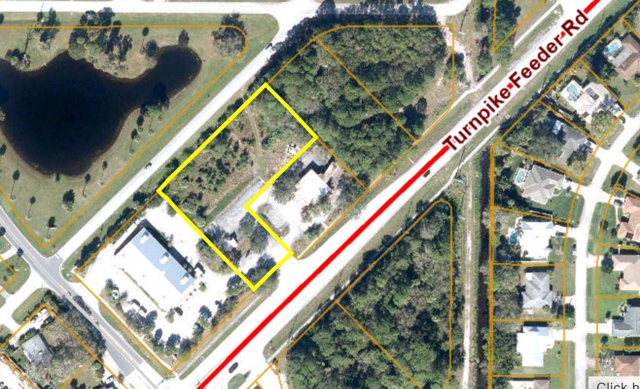 This property is located on a busy highway that connects Vero Beach to Fort Pierce.