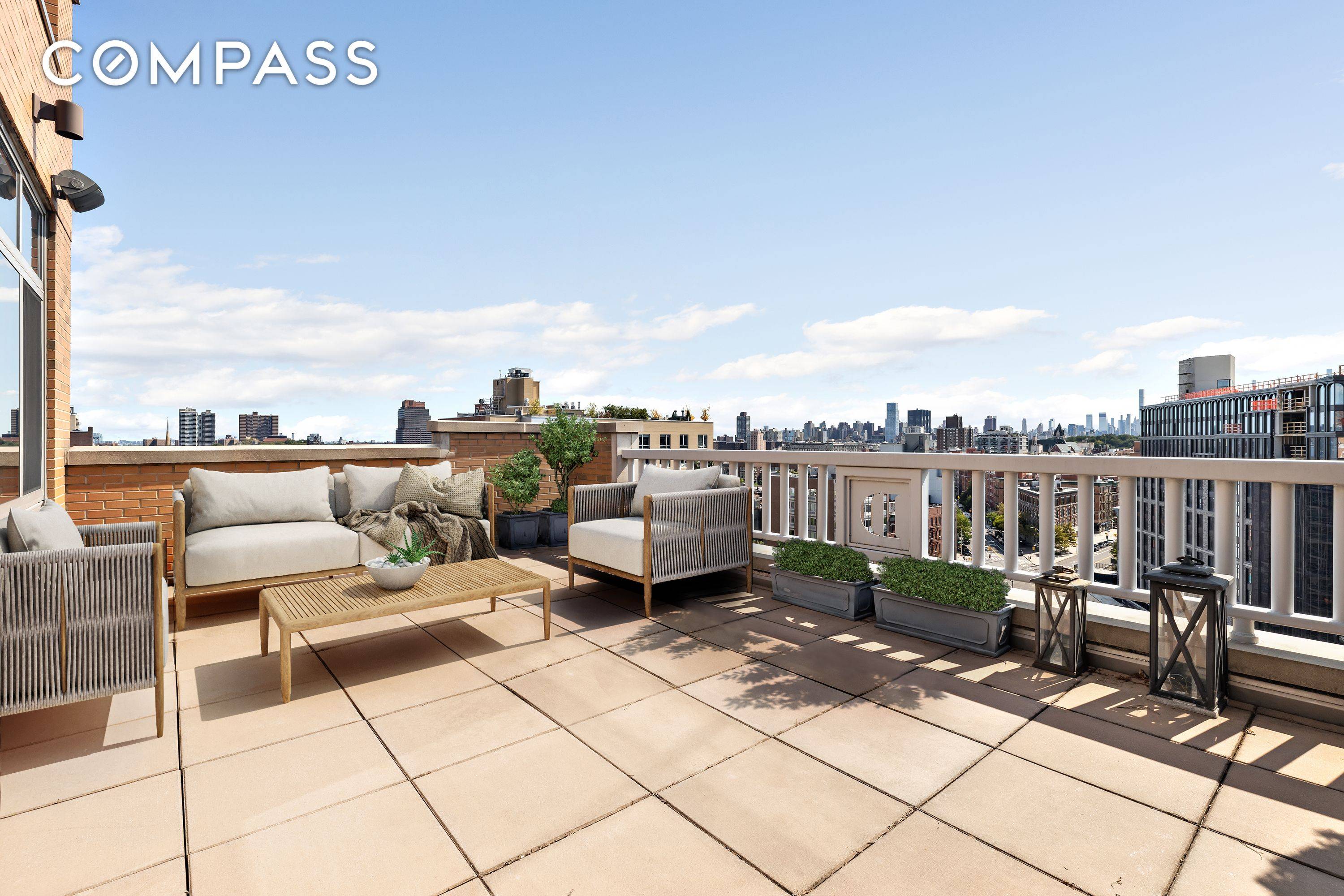 Spectacular penthouse with quadruple exposures in the heart of South Harlem.