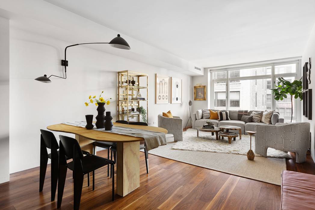 Located in a friendly and boutique LEED Gold certified condo in the heart of Chelsea, comes this sustainably designed, sunny and super stylish 2 bed 2 bath home !