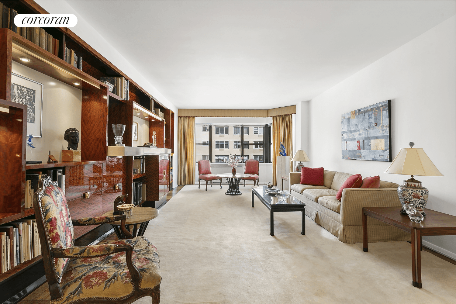Enjoy the epitome of Classy and Comfortable living on Sutton Place South in this beautiful and gracious classic six apartment with approximately 1, 900 square feet !