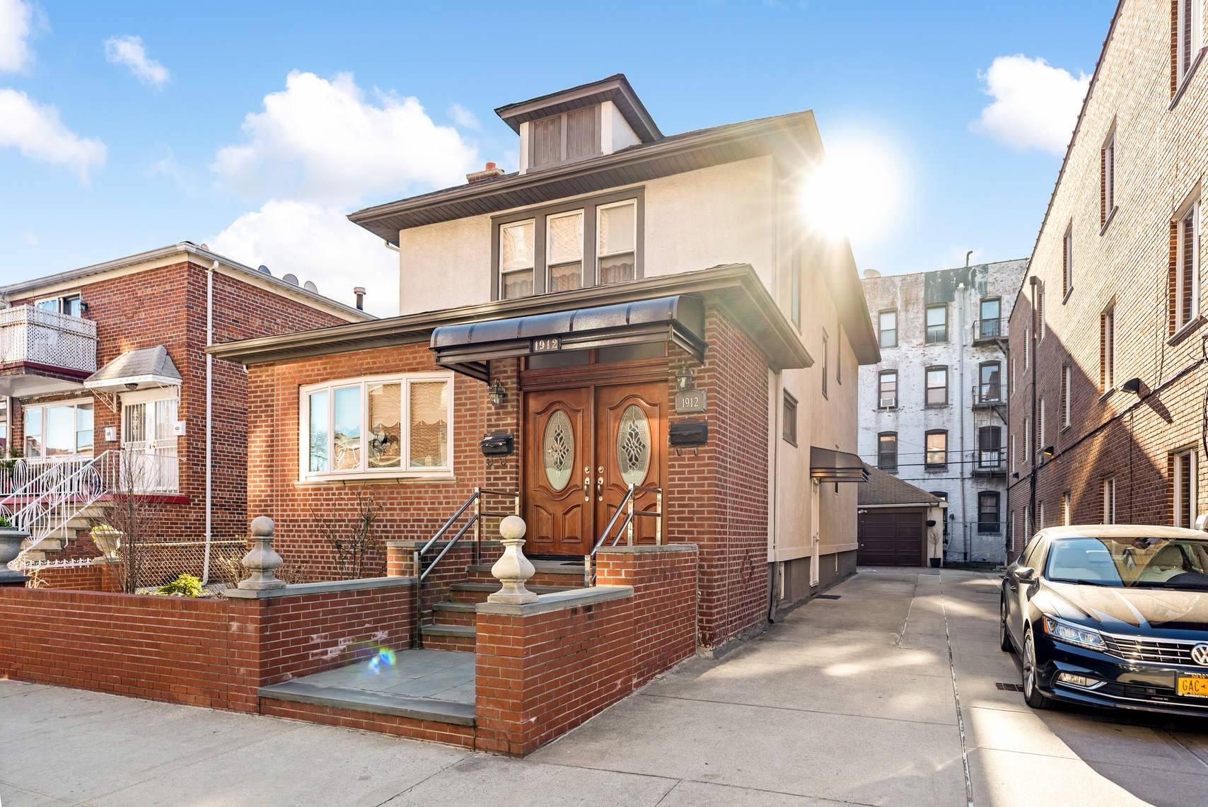 Prime Bensonhurst ! Great opportunity to own a two family brick house on a 40x100 lot.