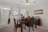 Dining Room offers seating for four