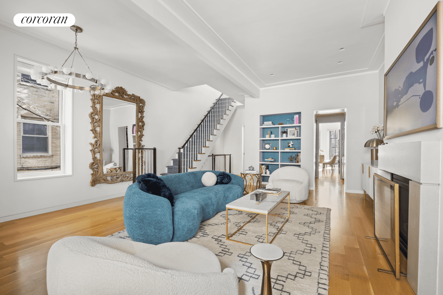 878 President Street offers the rare opportunity to experience the elegance of a stunning semi attached 20'53' Park Slope townhouse, moments from Prospect Park.