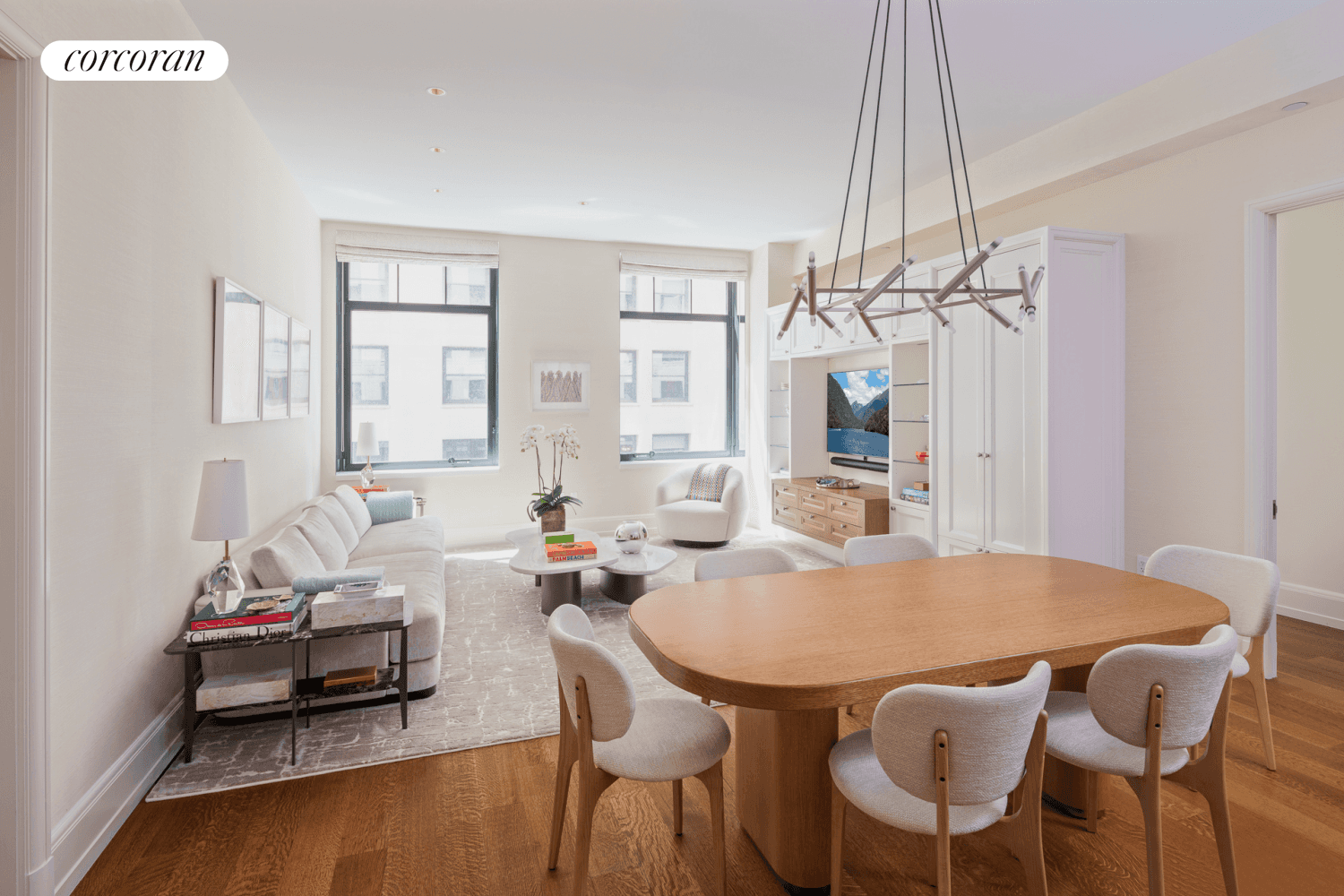 Situated in 10 Madison Square West, expertly conceived by world renowned designer Alan Wanzenberg, this luxurious residence is 1, 690 square feet with two bedrooms and two and a half ...