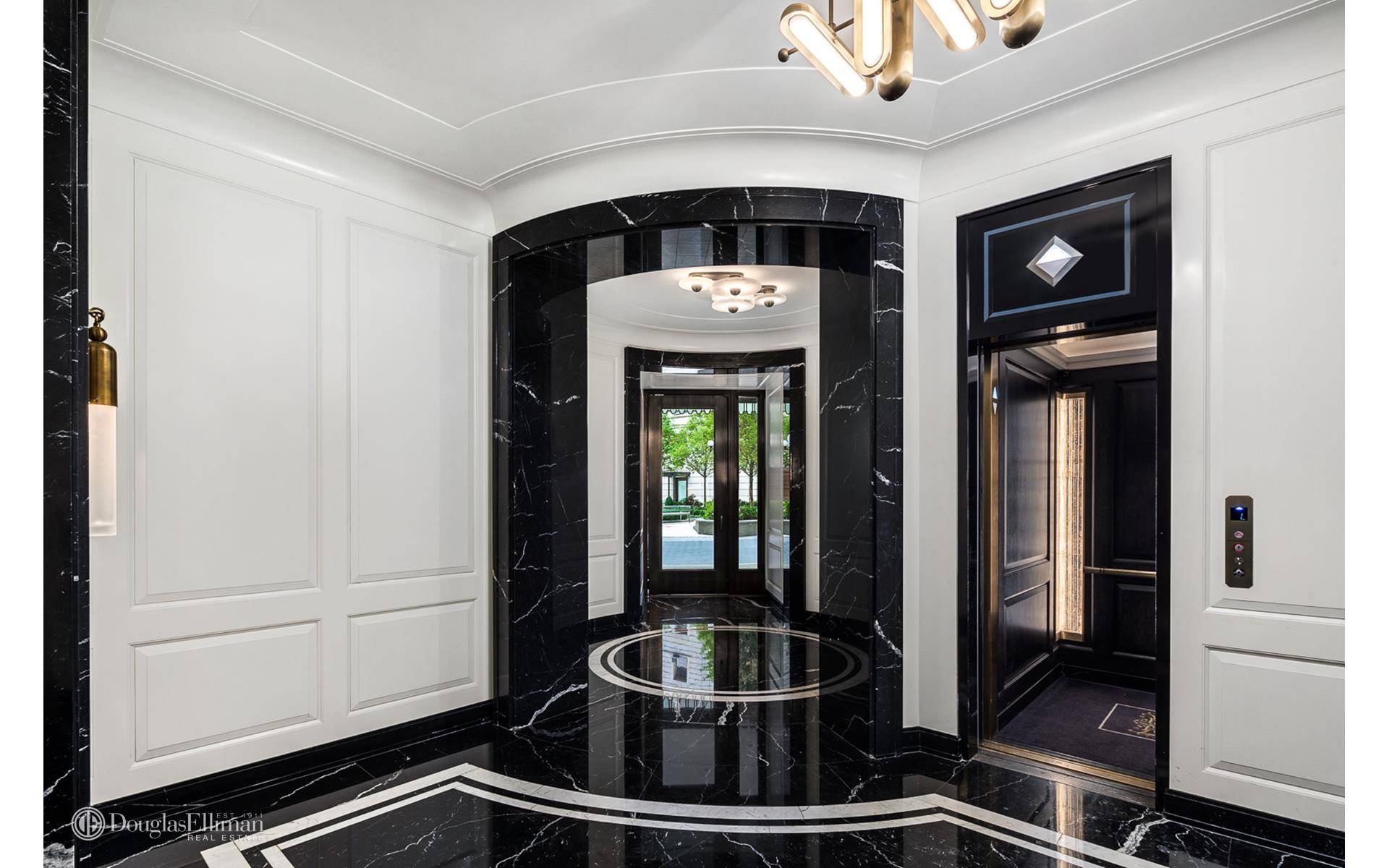 This stunning Robert AM Stern designed three bedroom, three and a half bathroom residence is generously distributed over 2, 258 square feet, and epitomizes timeless glamour, luxury, and scale.