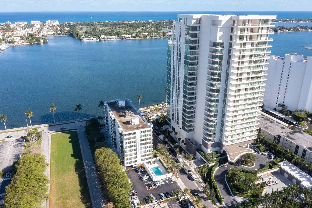 Lovely waterfront boutique building along the Intracoastal on S Flagler Drive amongst multi million dollar condos ; Norton Park Place is the place to live !