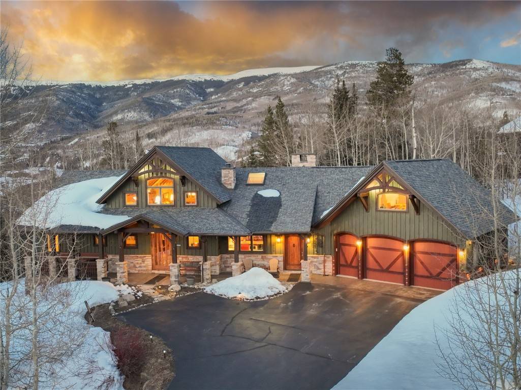 This timeless masterpiece is nestled amongst a mature aspen stand and is surrounded by wildflower gardens that bloom all spring, summer and fall with a jaw dropping array of colors.