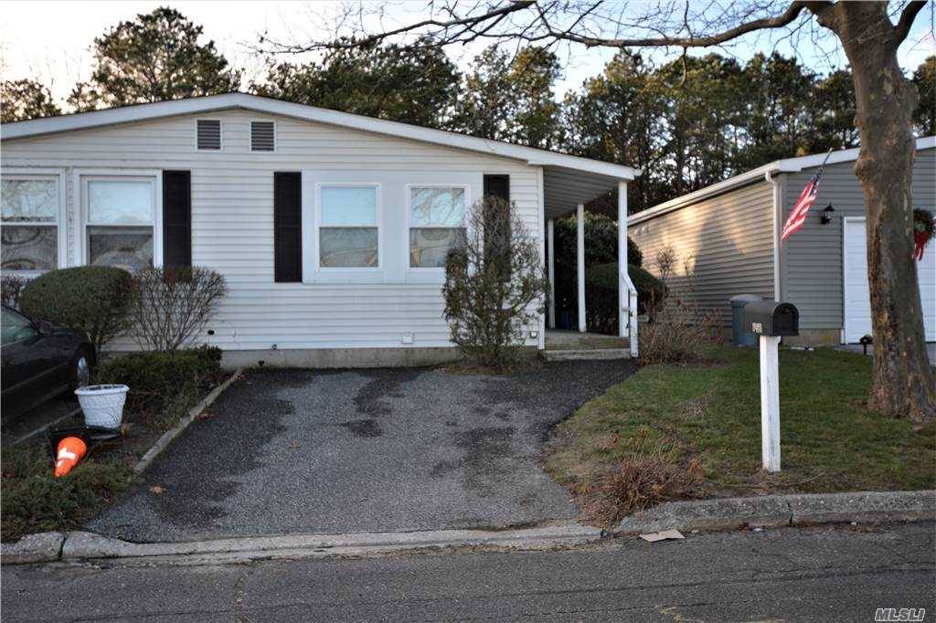 Attached 2 bedroom 1 bath ranch style home in the 55 community of Greenwood Village.
