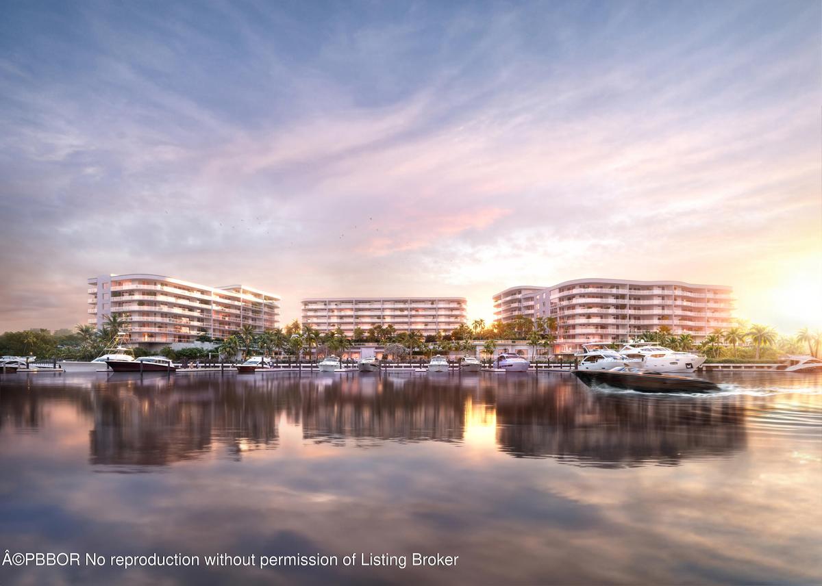 Aerial view from Intracoastal Waterway