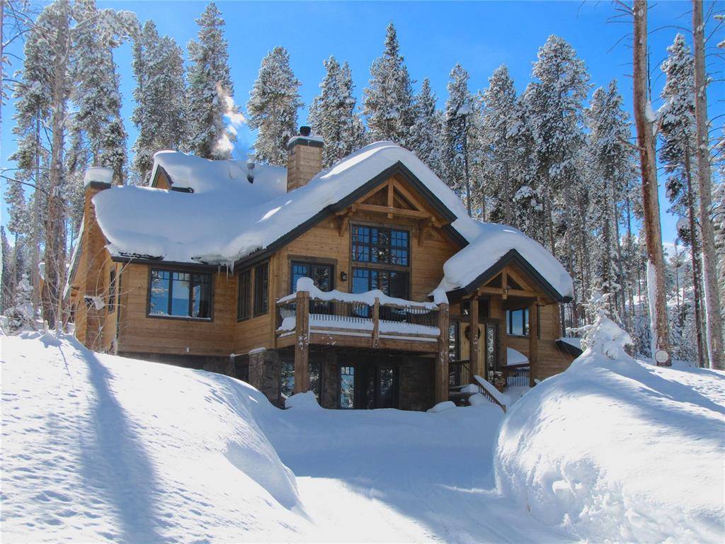 Gorgeous 6 bedroom home located very close to the base of Peak 8 ski trails.