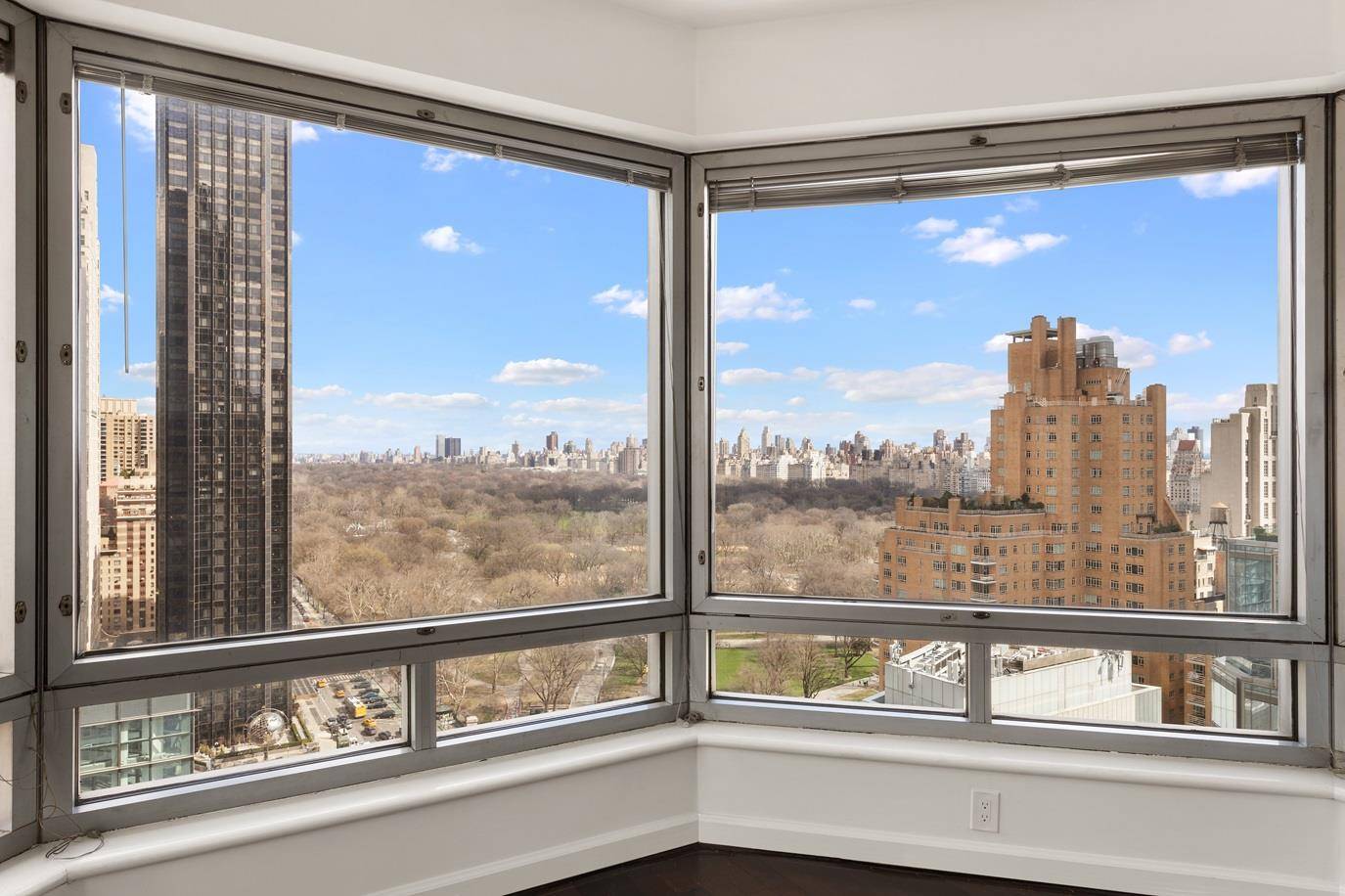 THE APARTMENT Located in the heart of Columbus Circle in the desirable Central Park Place Condominium is this corner positioned 1 bedroom home with showstopping, panoramic views dominated by Central ...